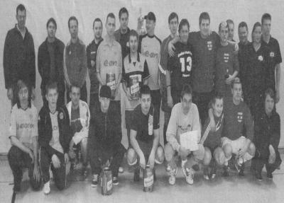 Teilnehmende am Dörrigser Fußballturnier Feb. '11